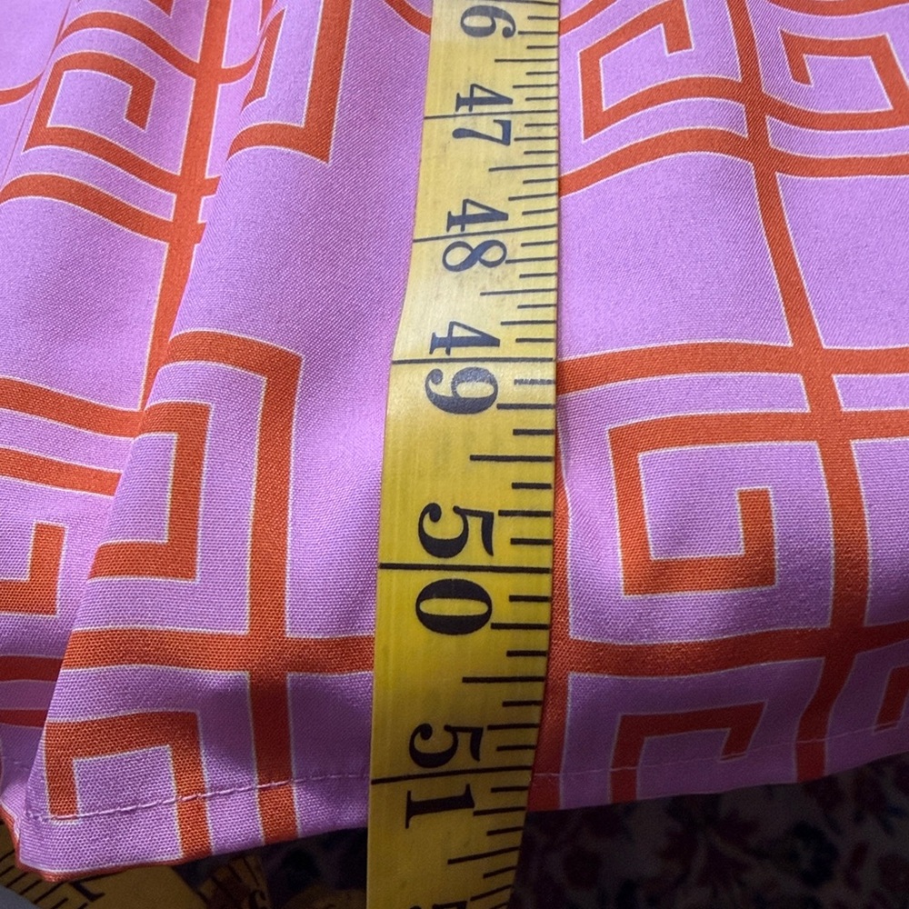 Top it Off pink and orange maxi dress. Ruffle and tiers. Size Large. New w/tag - Picture 7 of 8